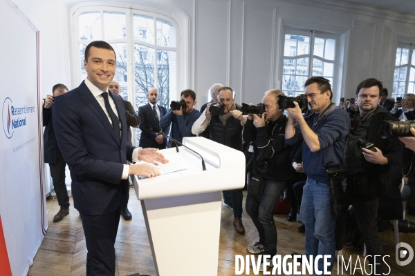 Voeux du Rassemblement National à la presse