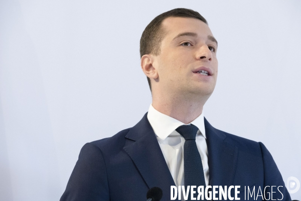 Voeux du Rassemblement National à la presse