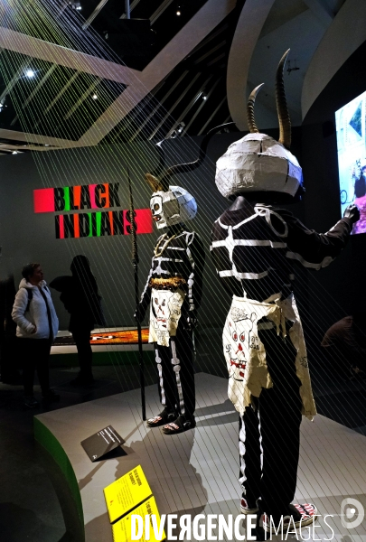 A l exposition Black Indians de la Nouvelle Orléans