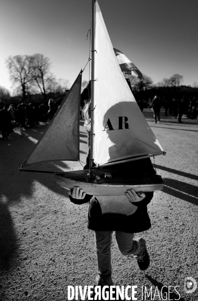 Les p tits bateaux du jardin du Luxembourg