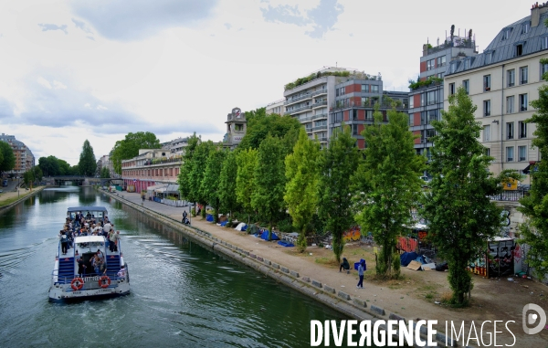 Le canal Saint Martin