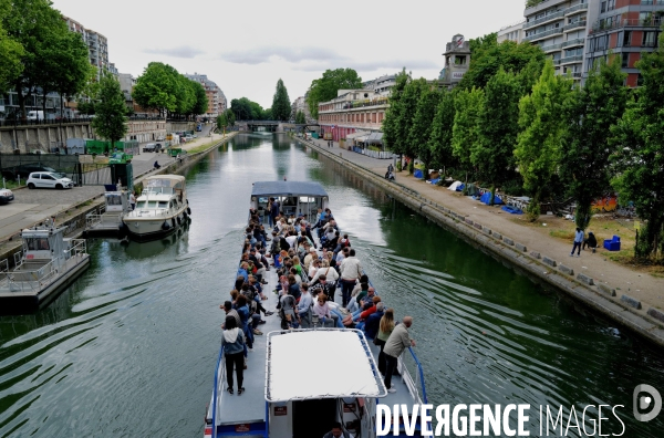 Le canal Saint Martin