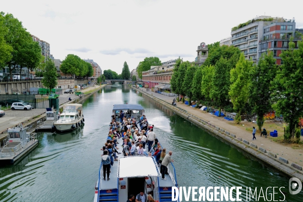 Le canal Saint Martin