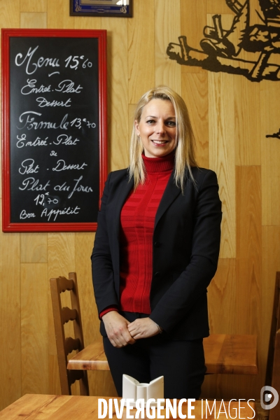 La députée Edwige DIAZ membre du RN