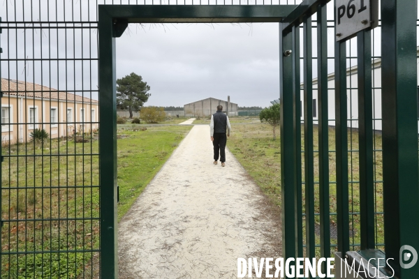 Le centre de détention de Bédenac en Gironde.