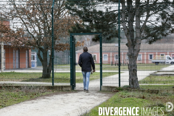 Le centre de détention de Bédenac en Gironde.