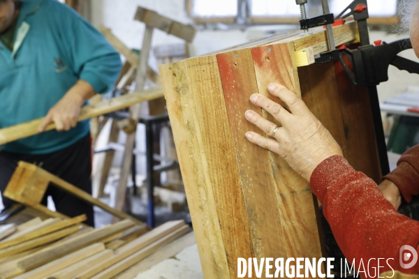 Le centre de détention de Bédenac en Gironde.