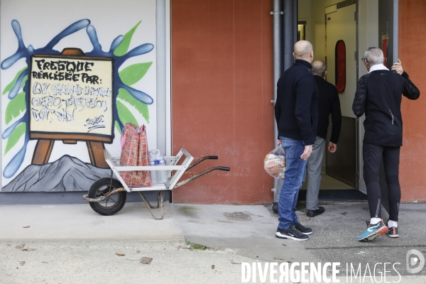 Le centre de détention de Bédenac en Gironde.