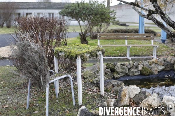 Le centre de détention de Bédenac en Gironde.
