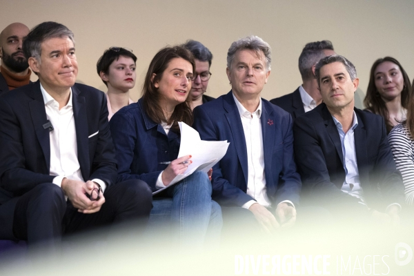 Meeting unitaire de la NUPES   Pour nos retraites  