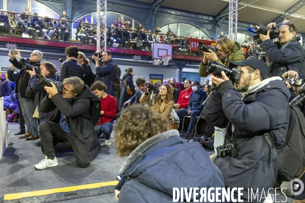 Meeting unitaire de la NUPES   Pour nos retraites  