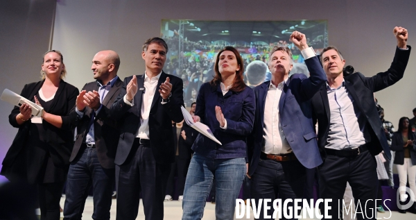 Meeting commun de la nupes contre la reforme des retraites