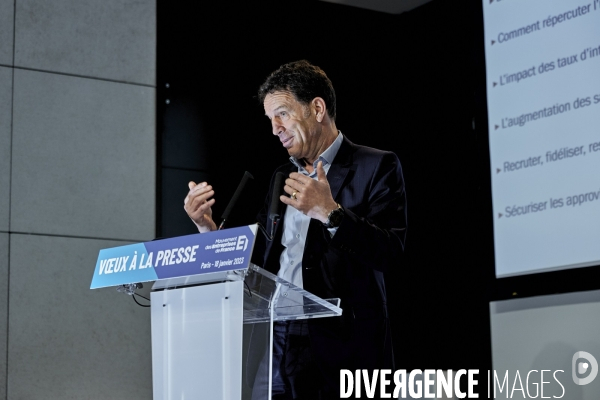 Voeux à la presse du Medef