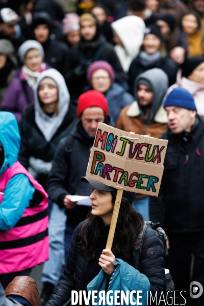 Manifestation contre la réforme des retraites à Nantes