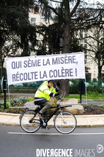 Manifestation contre la réforme des retraites à Nantes