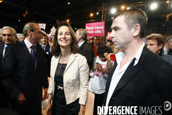 Meeting de segolene royal a paris