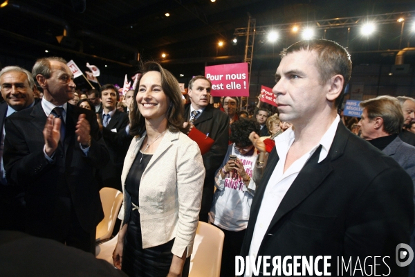 Meeting de segolene royal a paris