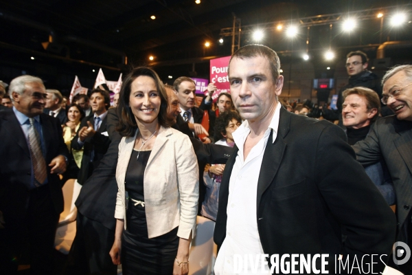 Meeting de segolene royal a paris