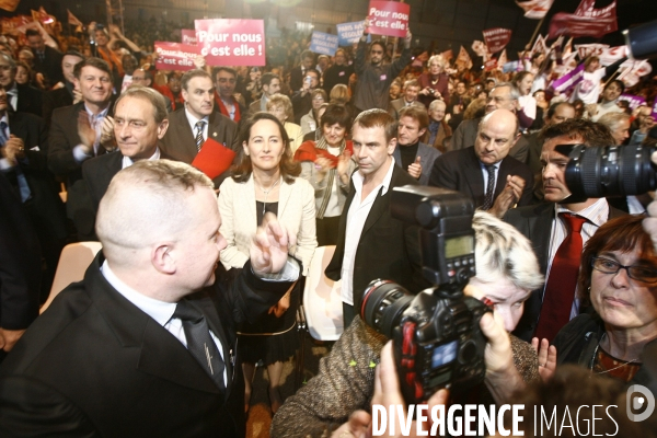 Meeting de segolene royal a paris