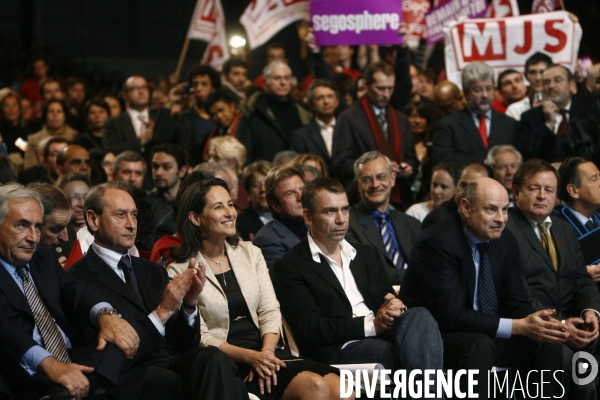 Meeting de segolene royal a paris