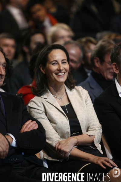 Meeting de segolene royal a paris