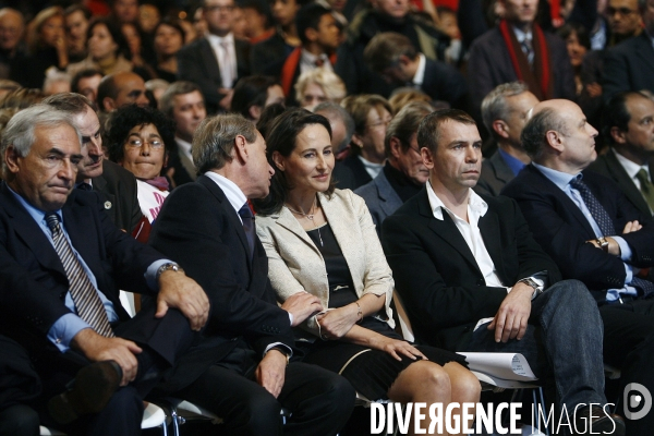 Meeting de segolene royal a paris