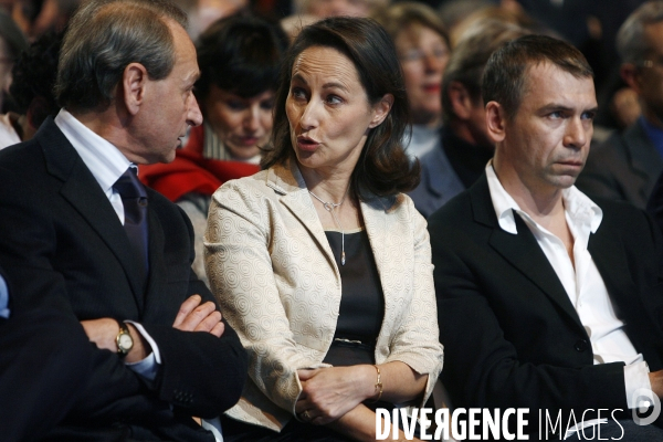 Meeting de segolene royal a paris