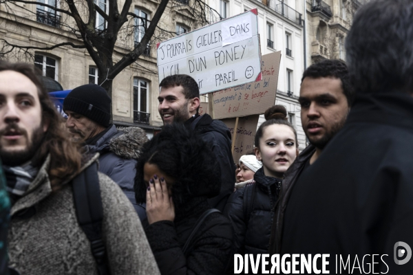 Manifestation contre la réforme des retraites