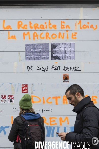 Manifestation contre la réforme des retraites