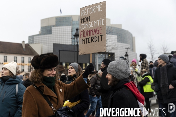 Manifestation contre la réforme des retraites