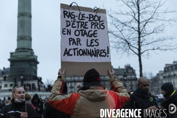 Manifestation contre la réforme des retraites