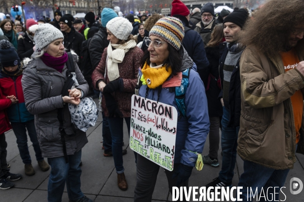 Manifestation contre la réforme des retraites