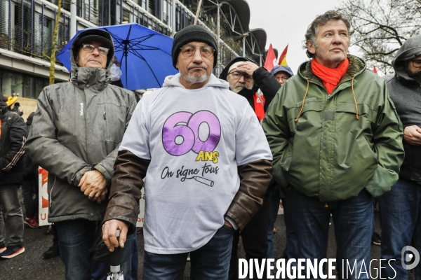 BORDEAUX, Manifestation contre la réforme des retraites