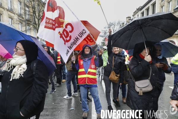 BORDEAUX, Manifestation contre la réforme des retraites