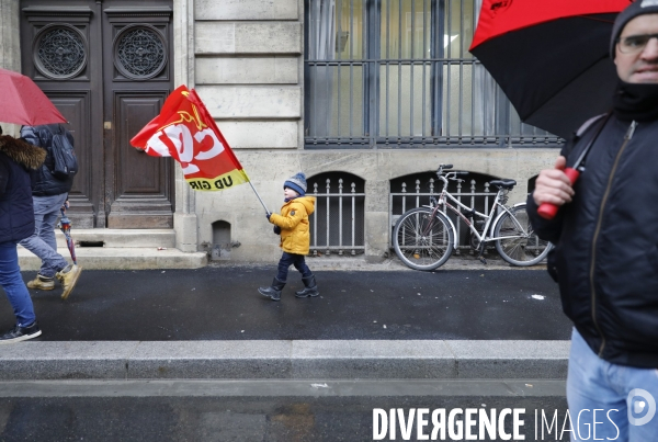 BORDEAUX, Manifestation contre la réforme des retraites