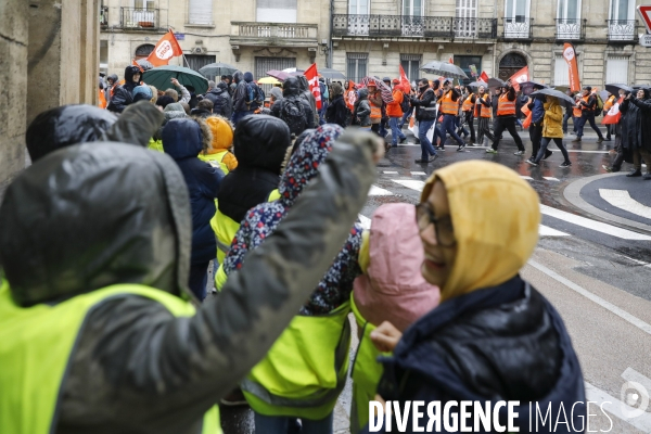 BORDEAUX, Manifestation contre la réforme des retraites