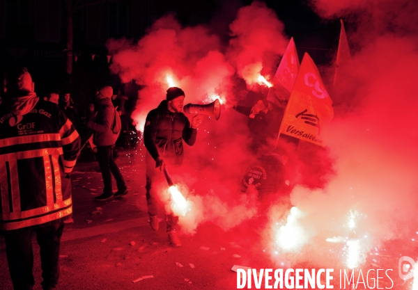 Manifestation intersyndicale contre la reforme des retraites