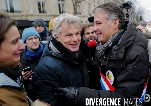 Manifestation intersyndicale contre la reforme des retraites