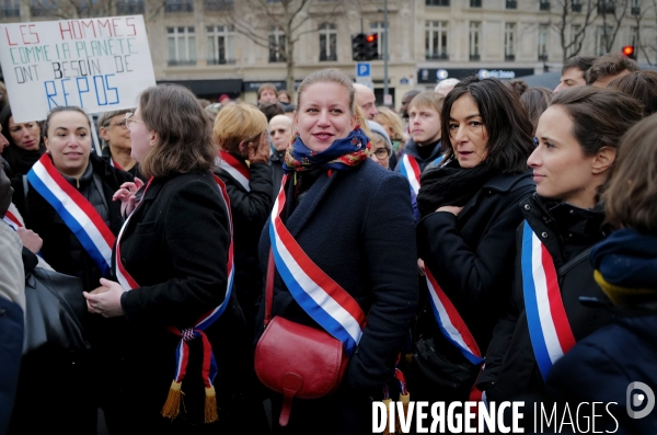 Manifestation intersyndicale contre la reforme des retraites