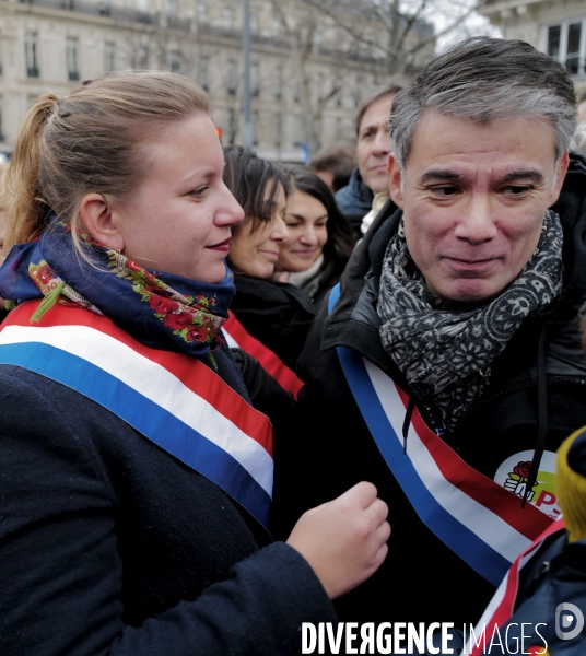Manifestation intersyndicale contre la reforme des retraites