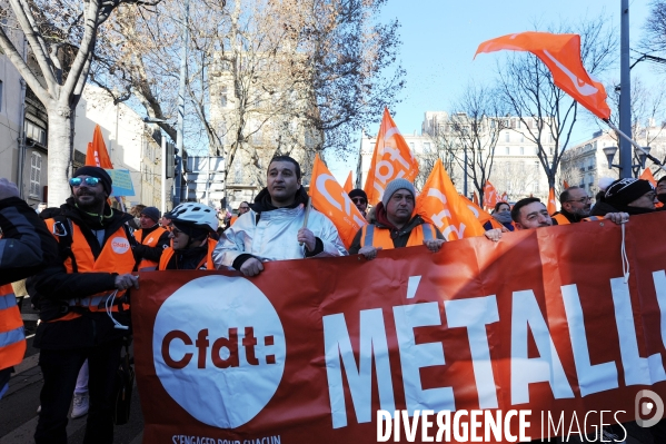 Manif unitaire du 19 01 23