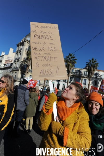 Manif unitaire du 19 01 23