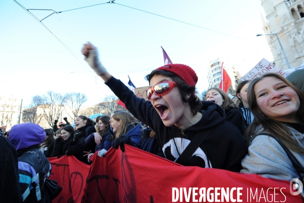 Manif unitaire du 19 01 23