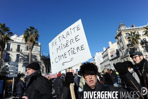 Manif unitaire du 19 01 23