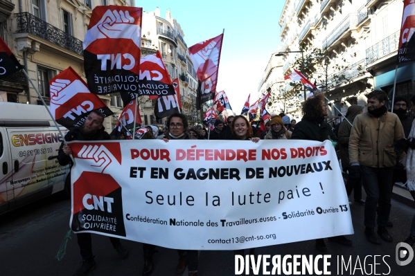 Manif unitaire du 19 01 23