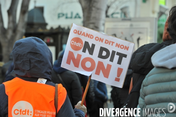 Manif unitaire du 19 01 23