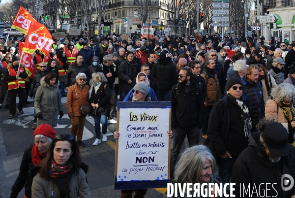 Manif unitaire du 19 01 23