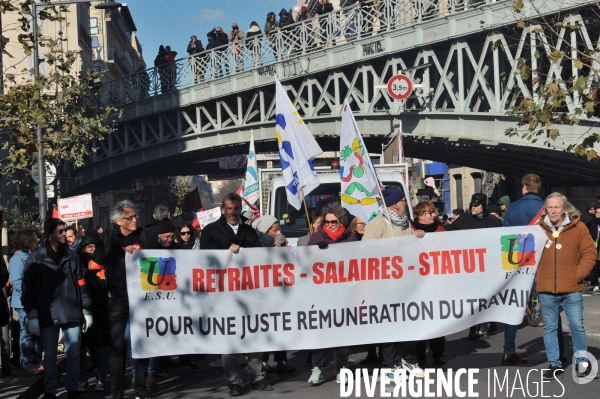 Manif unitaire du 19 01 23