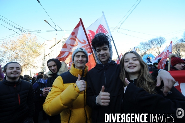 Manif unitaire du 19 01 23