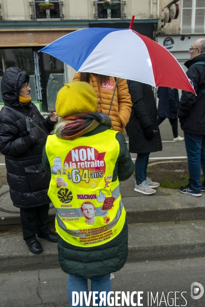 Manifestation contre la réforme des retraites